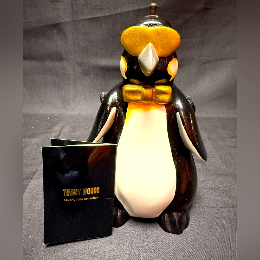 Timmy Woods Penguin with Sunglasses Purse